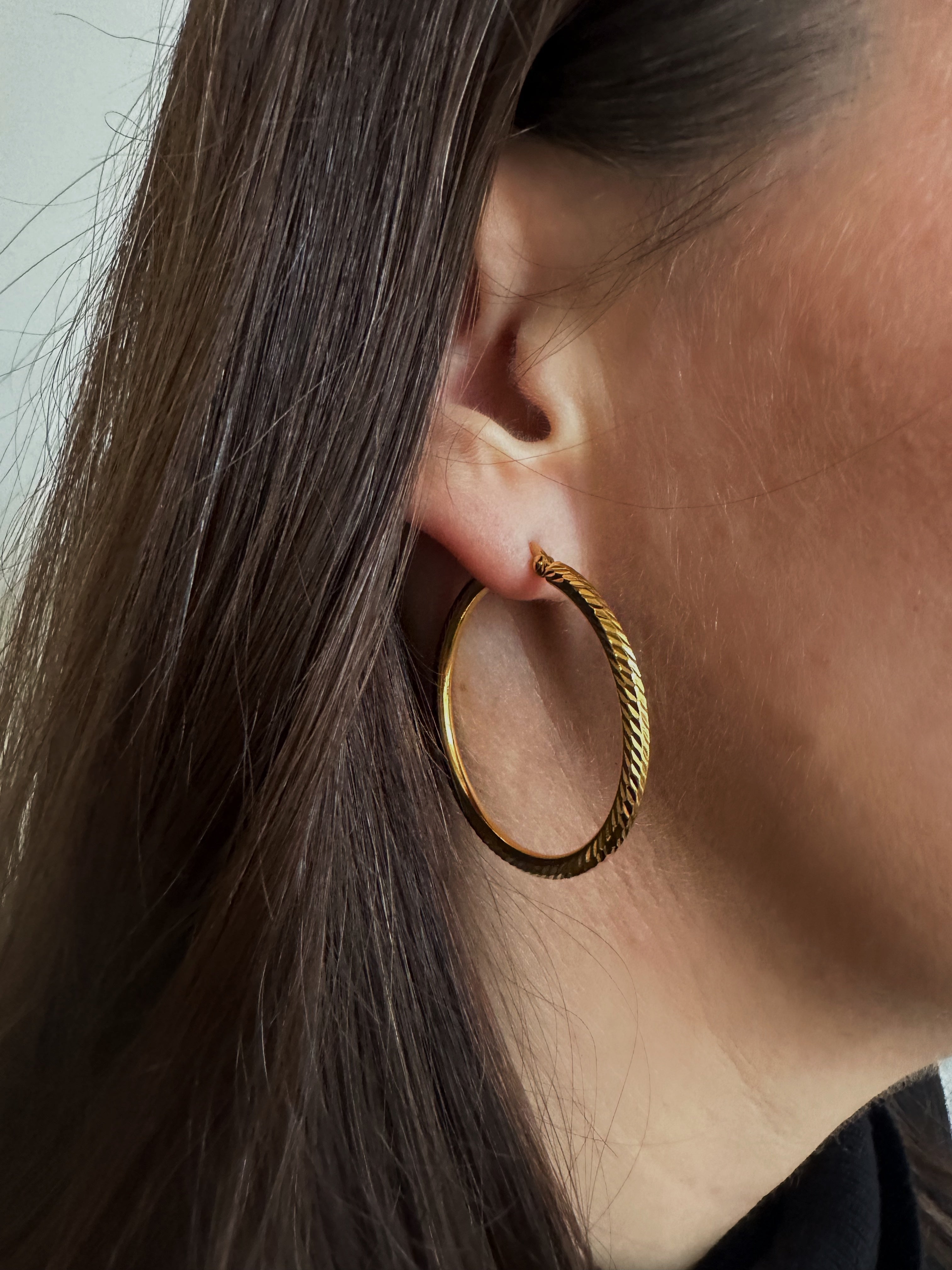 Mia Large Hoops