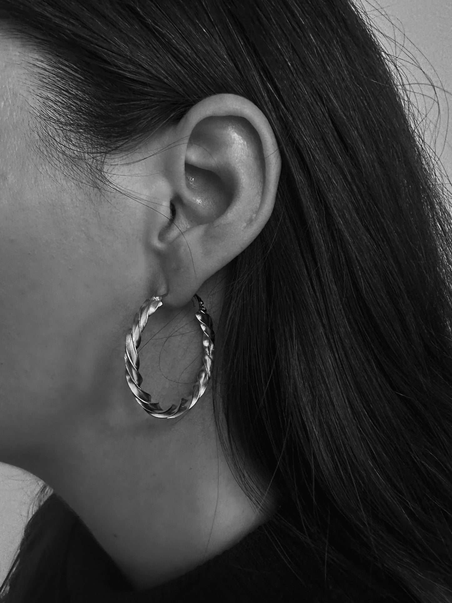 Chloe Large Hoops
