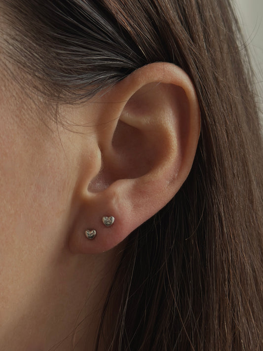 Heart Studs