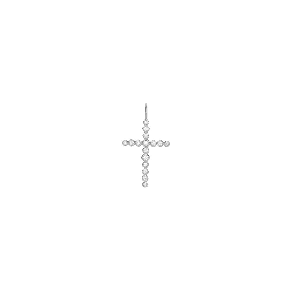 Cross Small Crystal Pendant