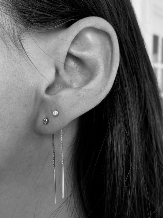 Crystal Chain Earrings