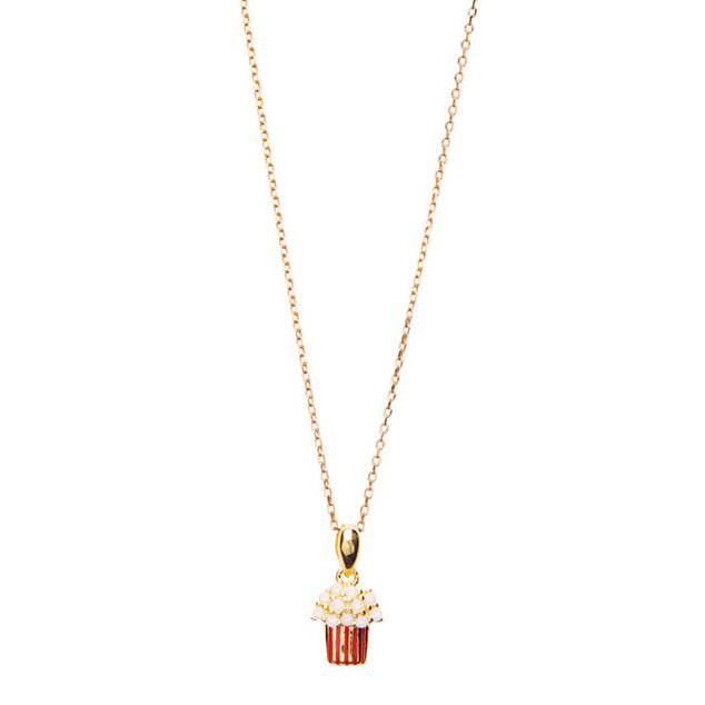 Popcorn Crystal Necklace