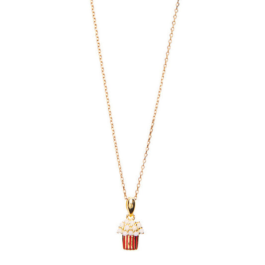 Popcorn Crystal Necklace