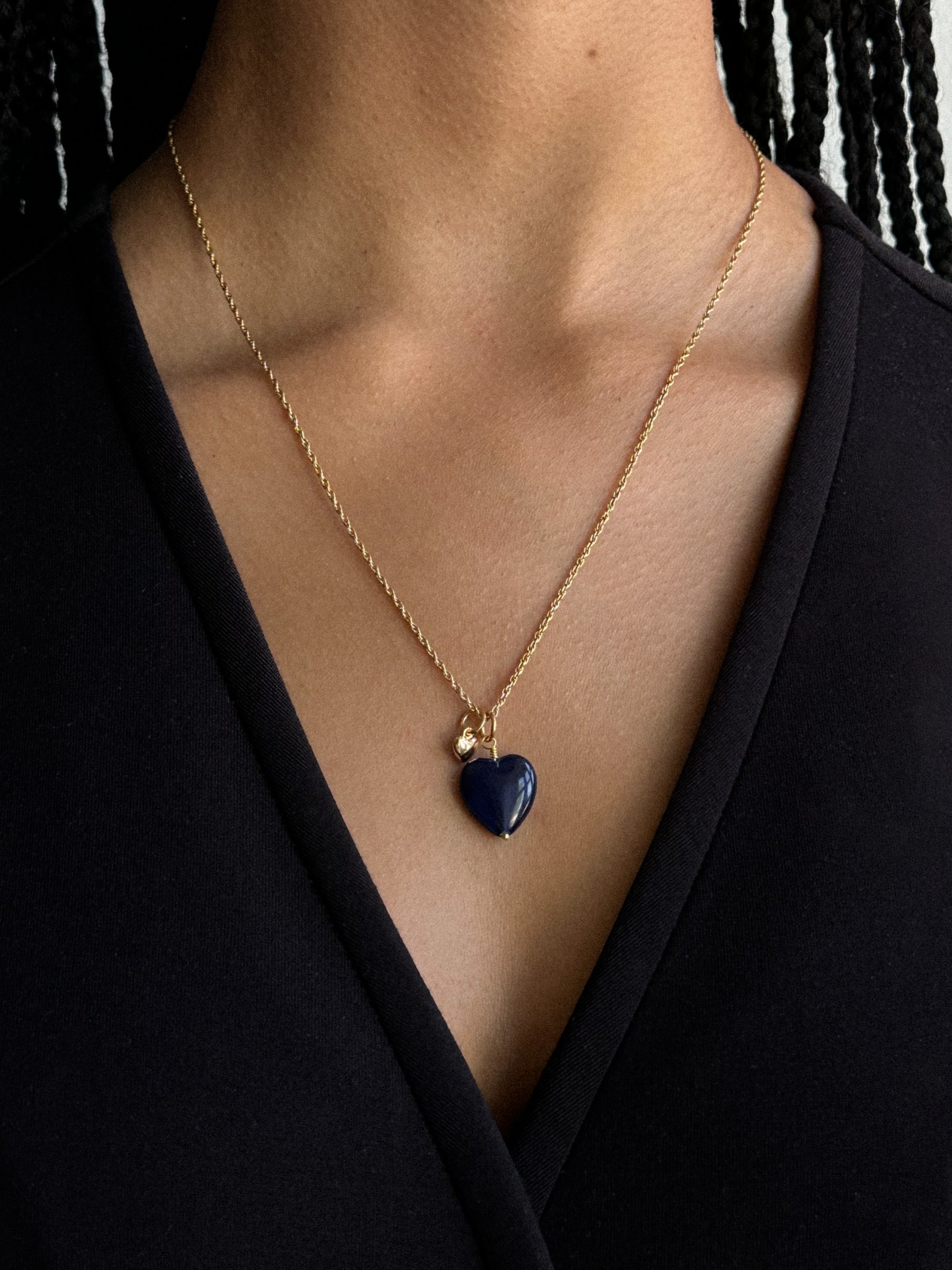 French Heart Pendant by Pico Copenhagen, heart-shaped charm for necklaces, bracelets, and earrings
