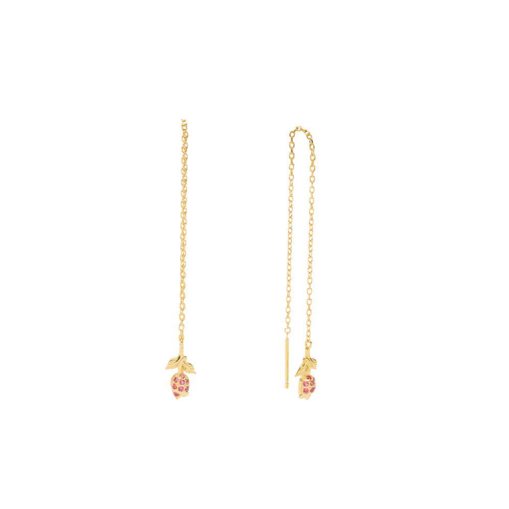 Tulip Chain Earrings