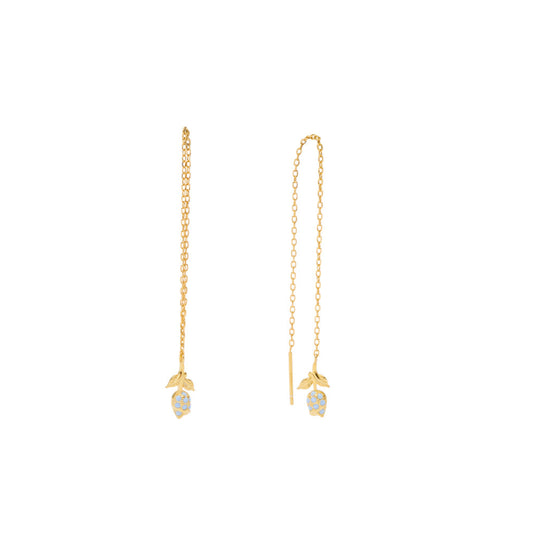 Tulip Chain Earrings