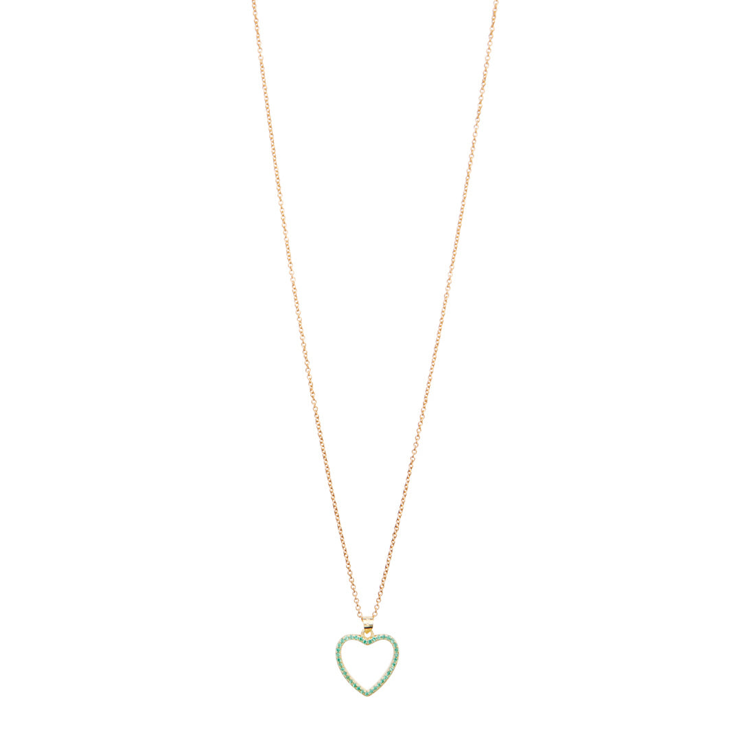 Rainy Heart Grande Necklace