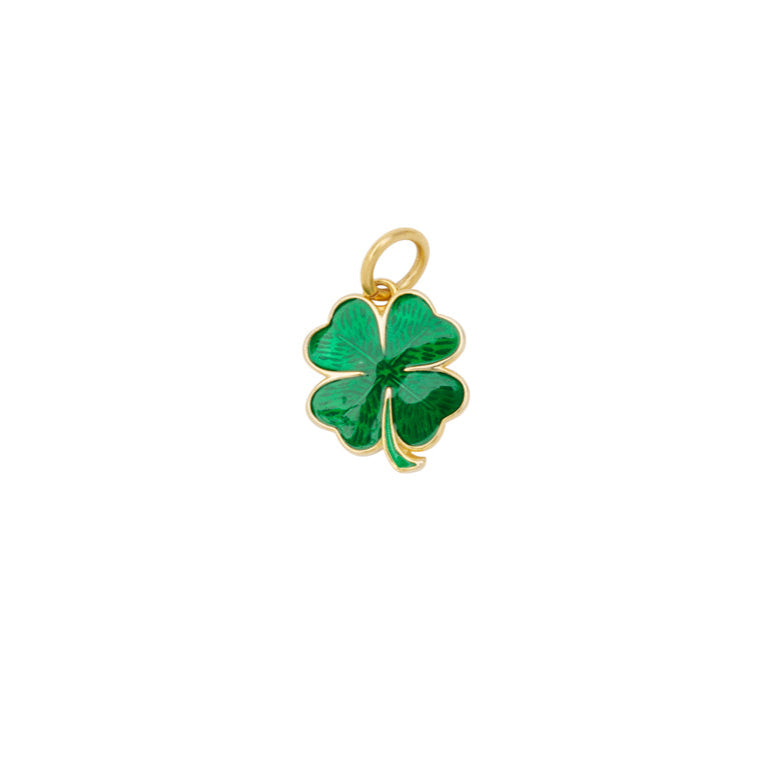 Enamel Clover Charm