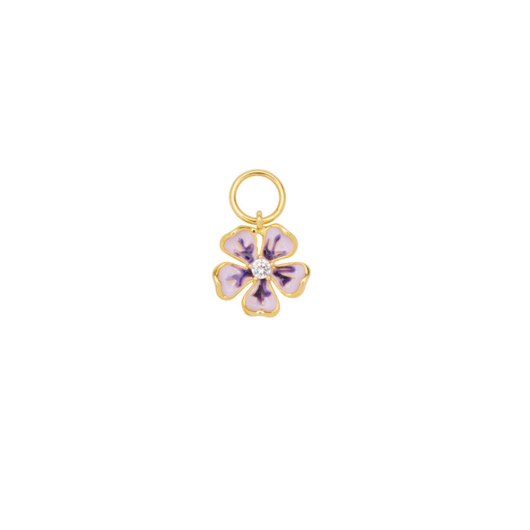 Enamel Flower Charm