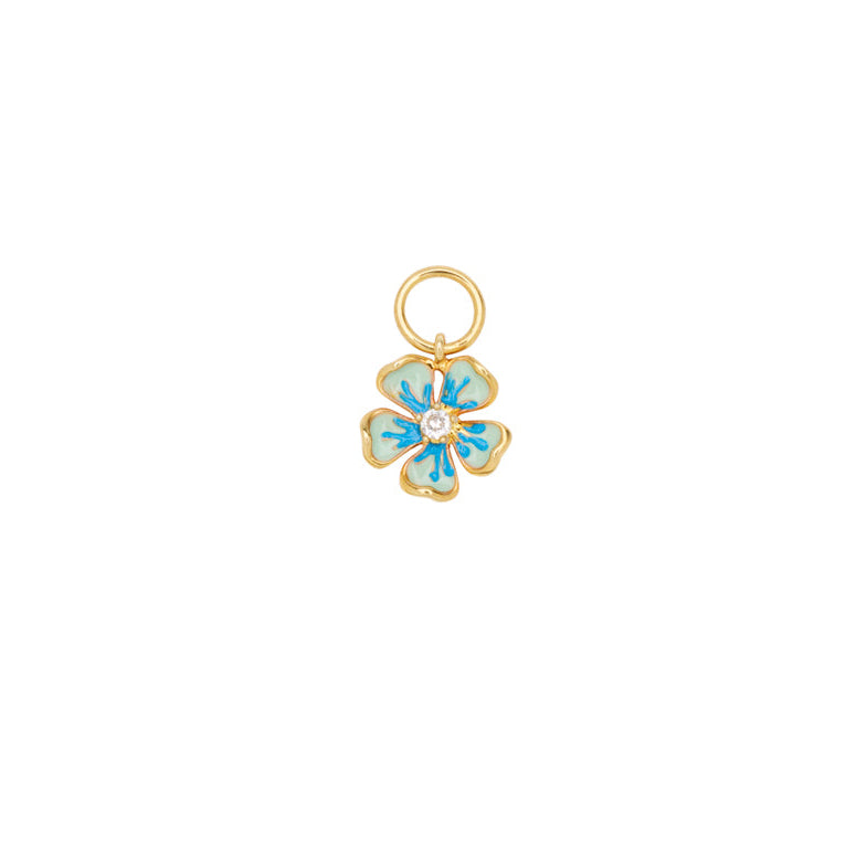 Enamel Flower Charm
