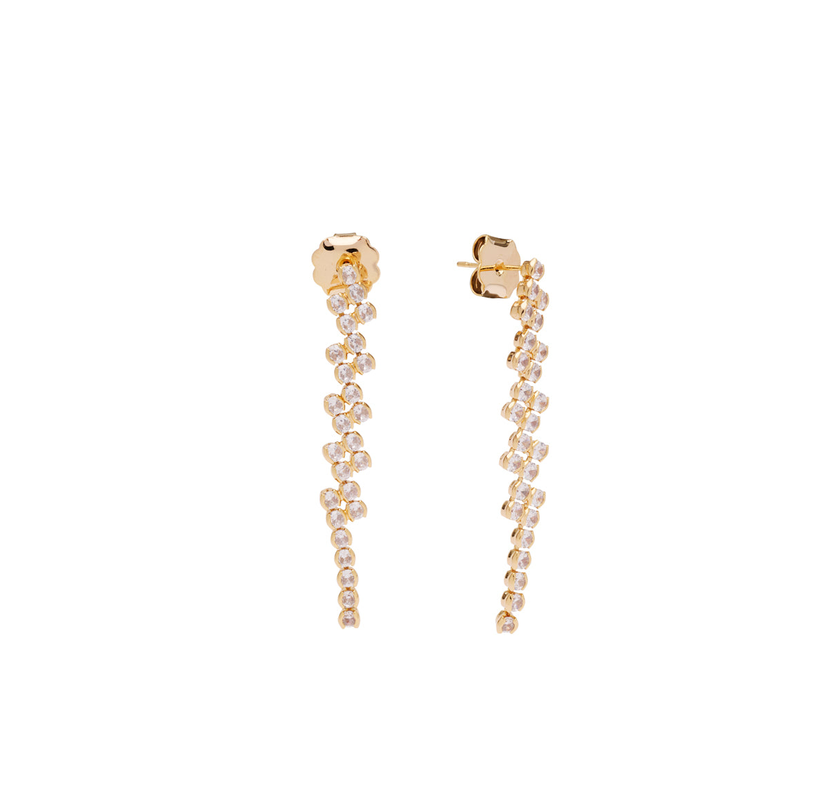 Claire Crystal Short Studs