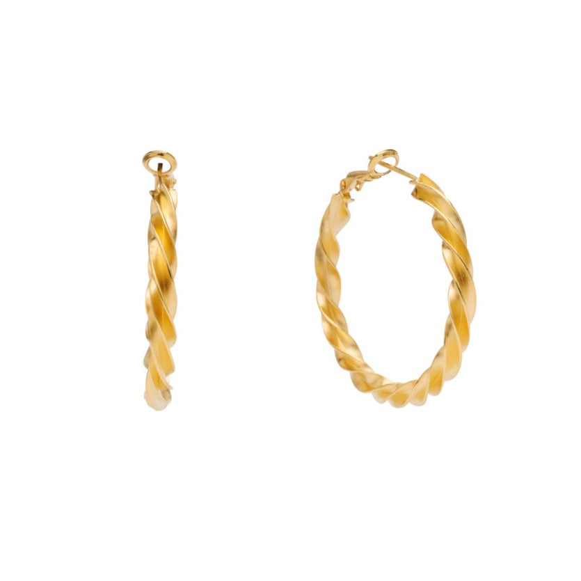 Chloe Large Hoops