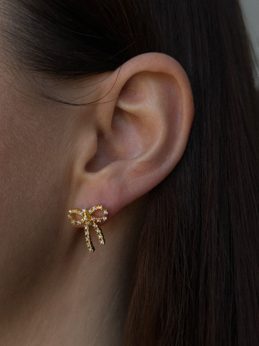 Arco Mini Crystal Studs