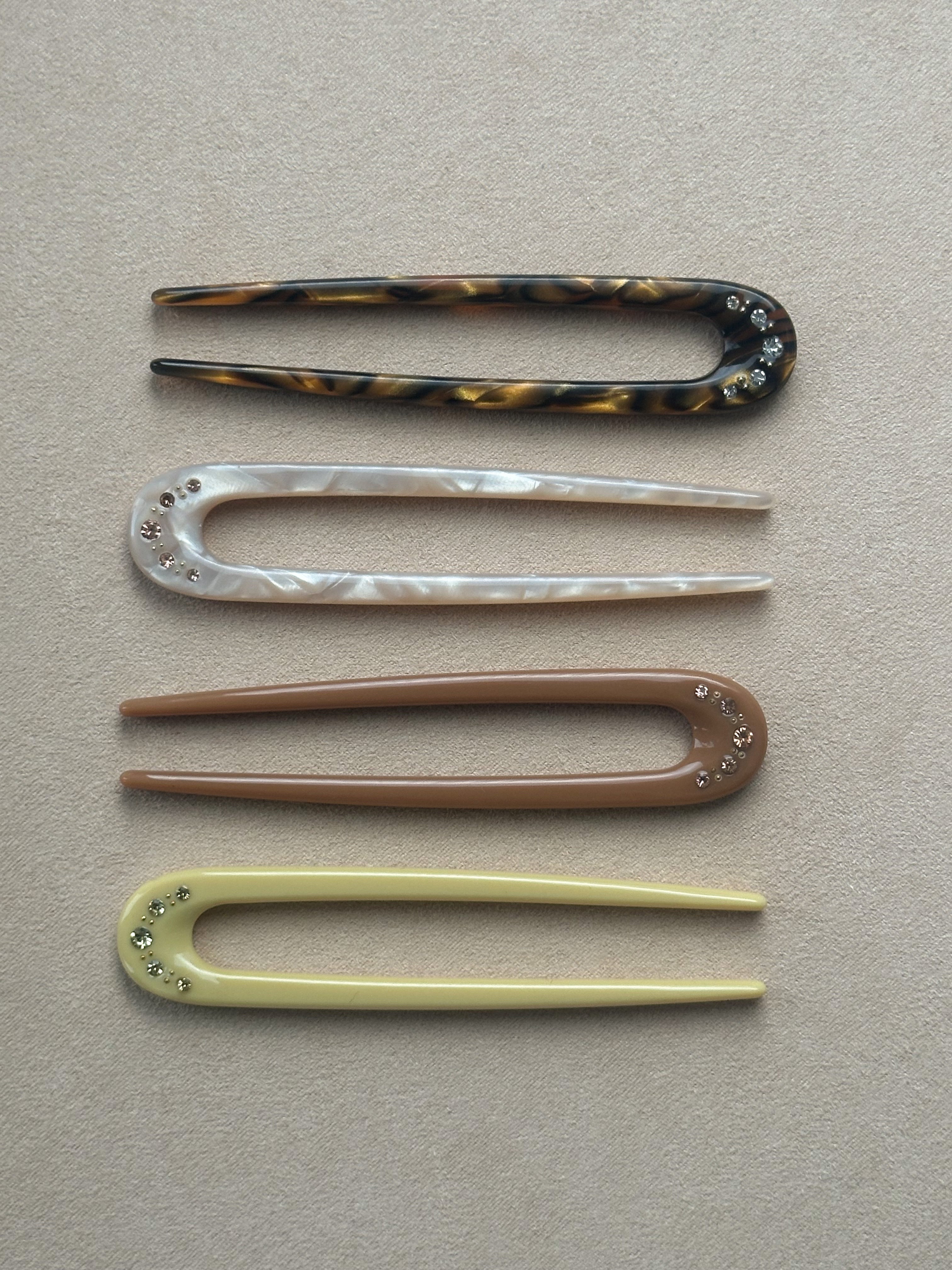 Sunny Crystal Hair Pin