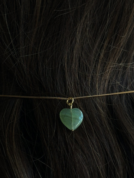 French Grande Heart Pendant