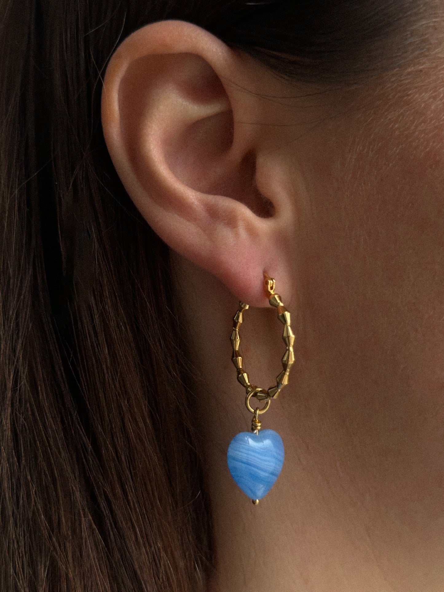 French Grande Heart Pendant