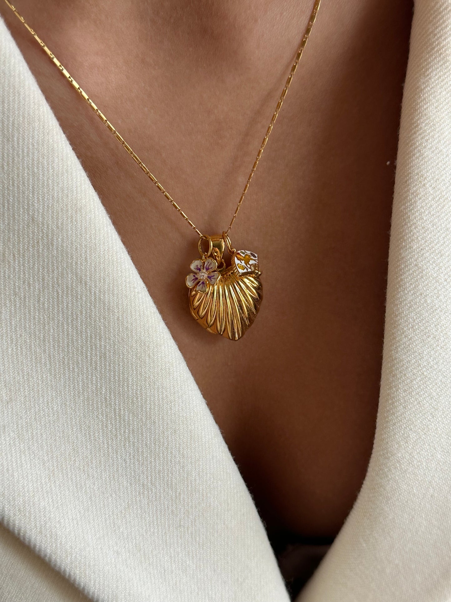 Amara Heart Charm