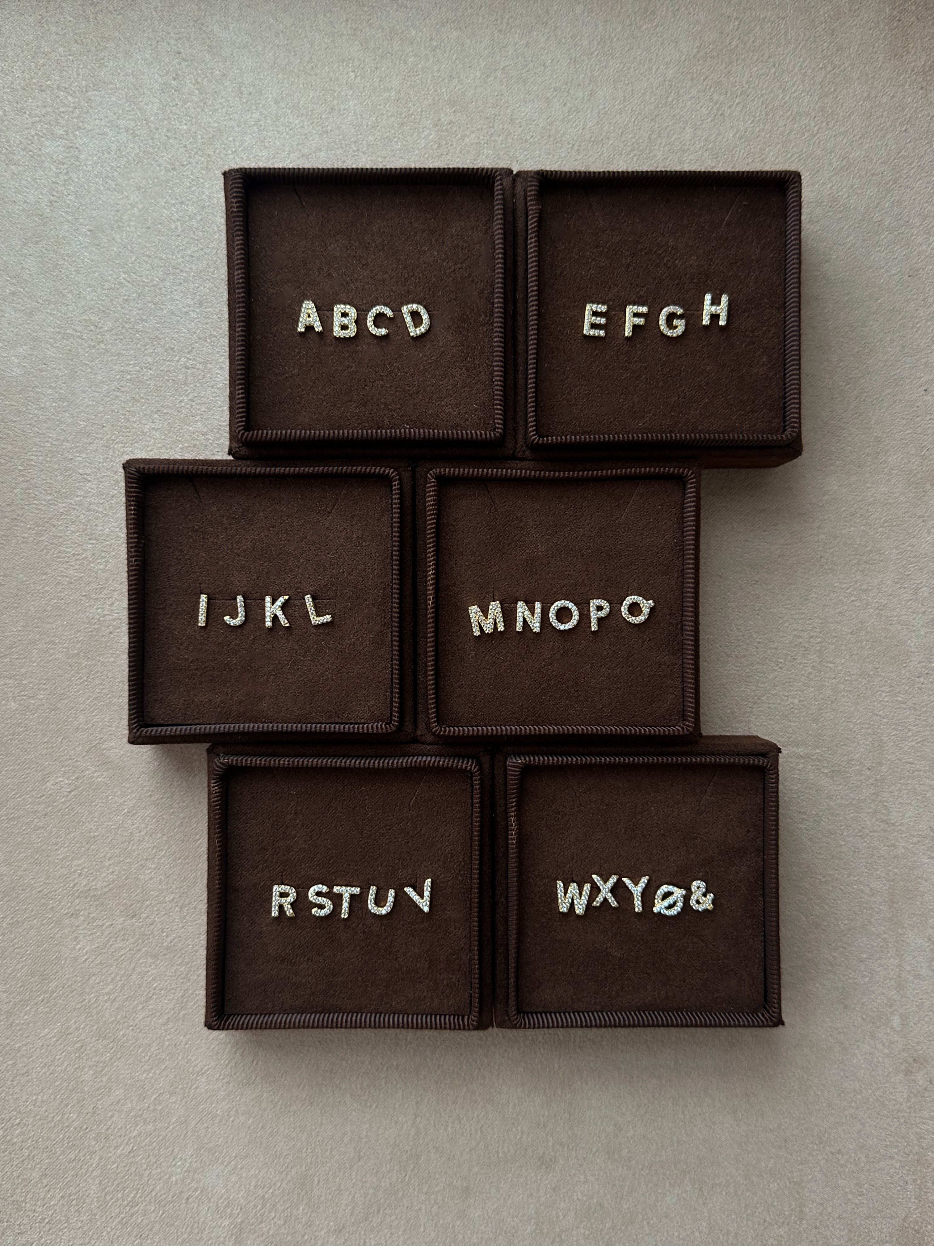 Alphabet Stud