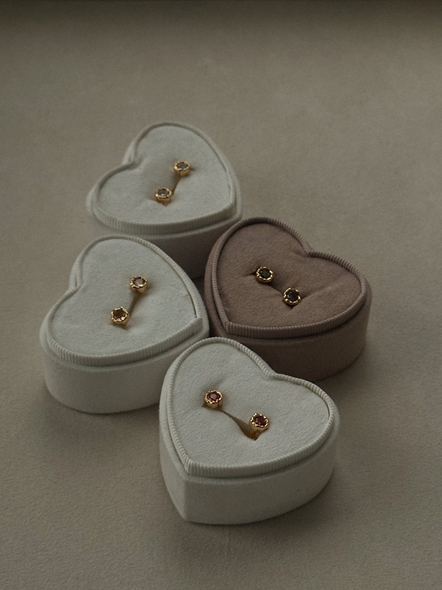Earth Crystal Studs