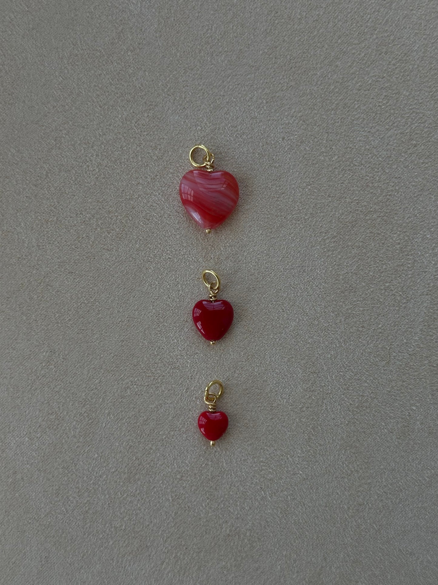 French Grande Heart Pendant