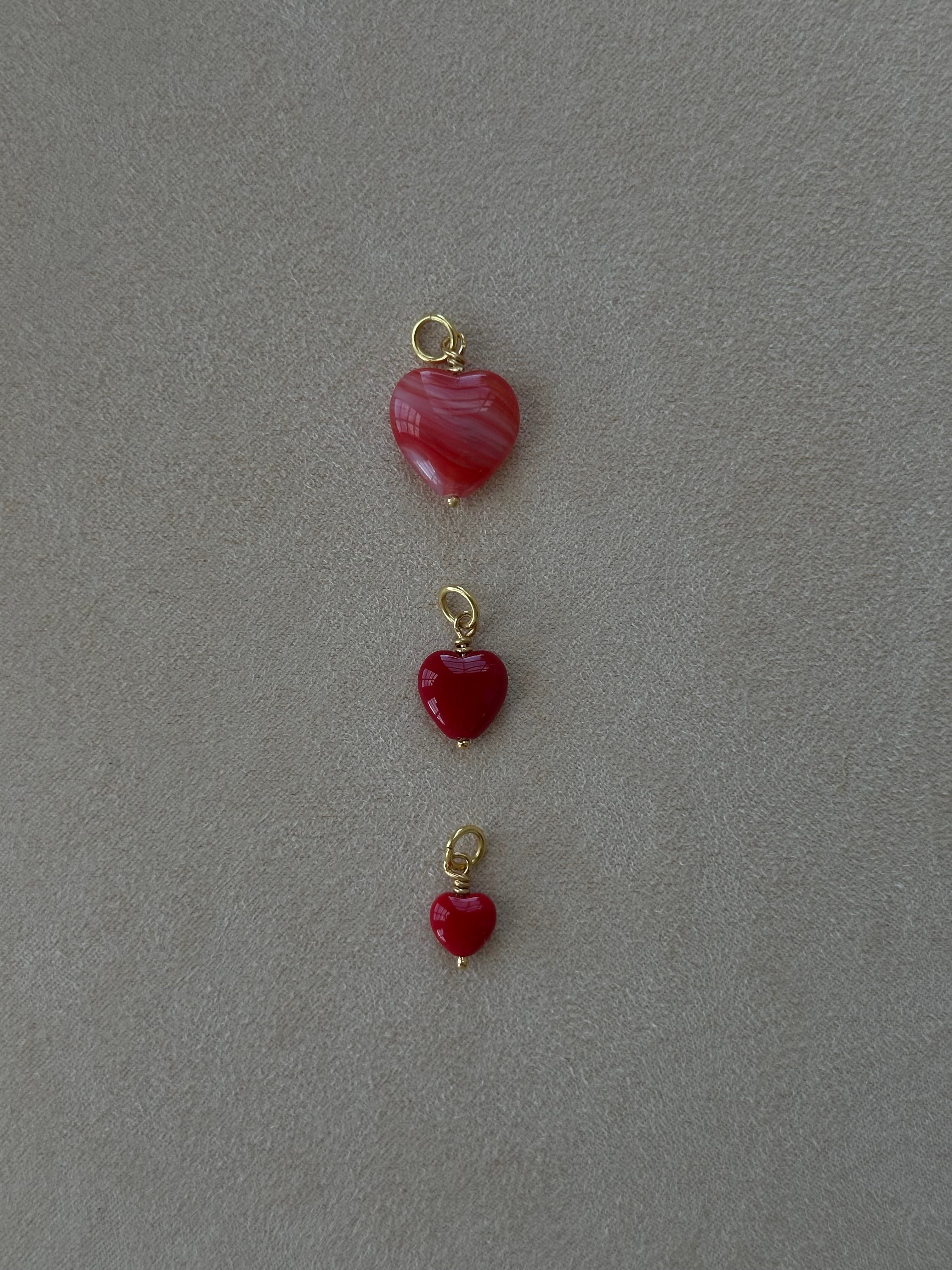 French Grande Heart Pendant