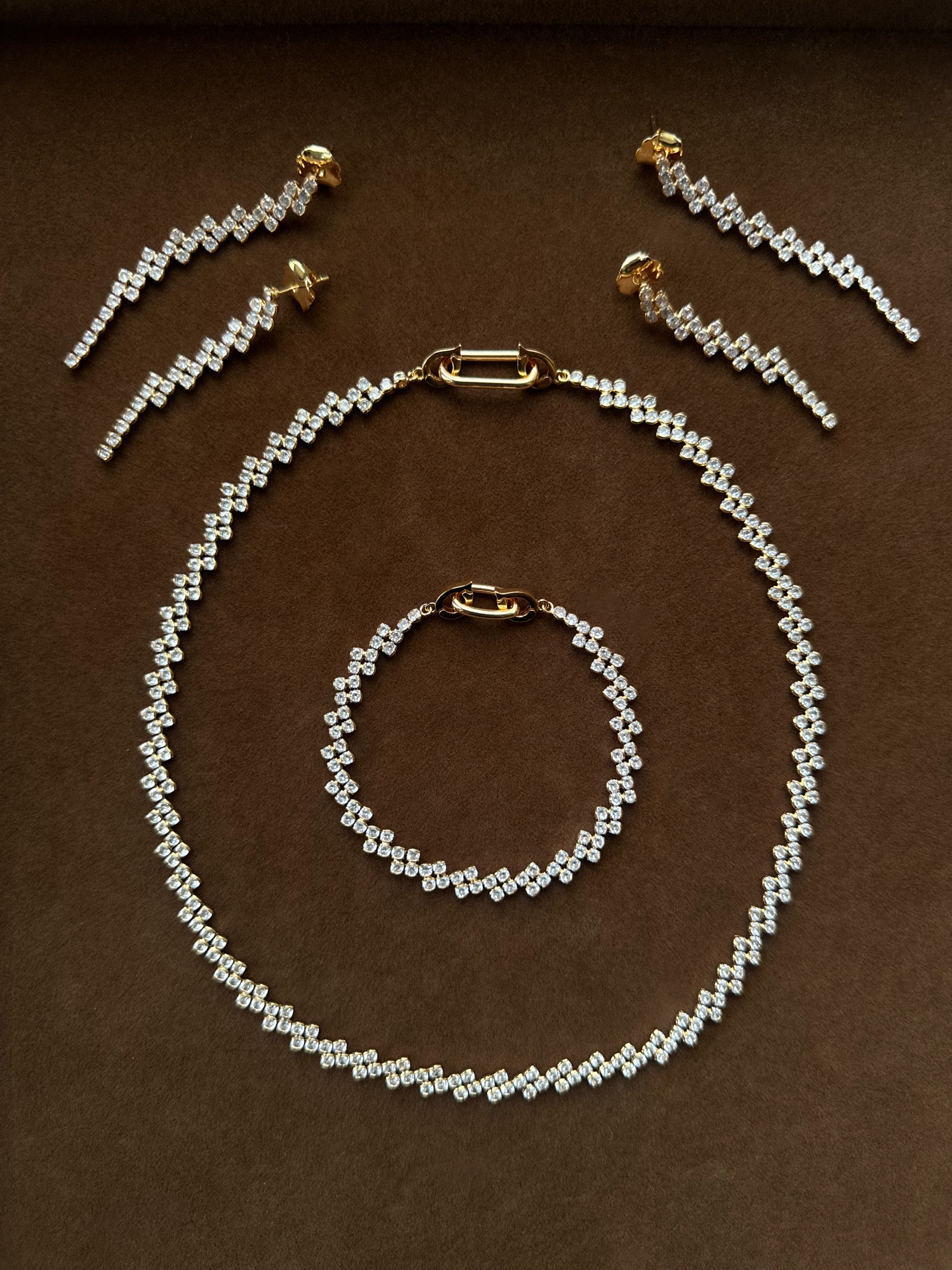 Claire Crystal Necklace
