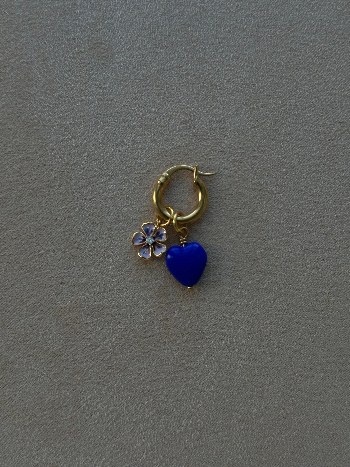 Enamel Flower Charm
