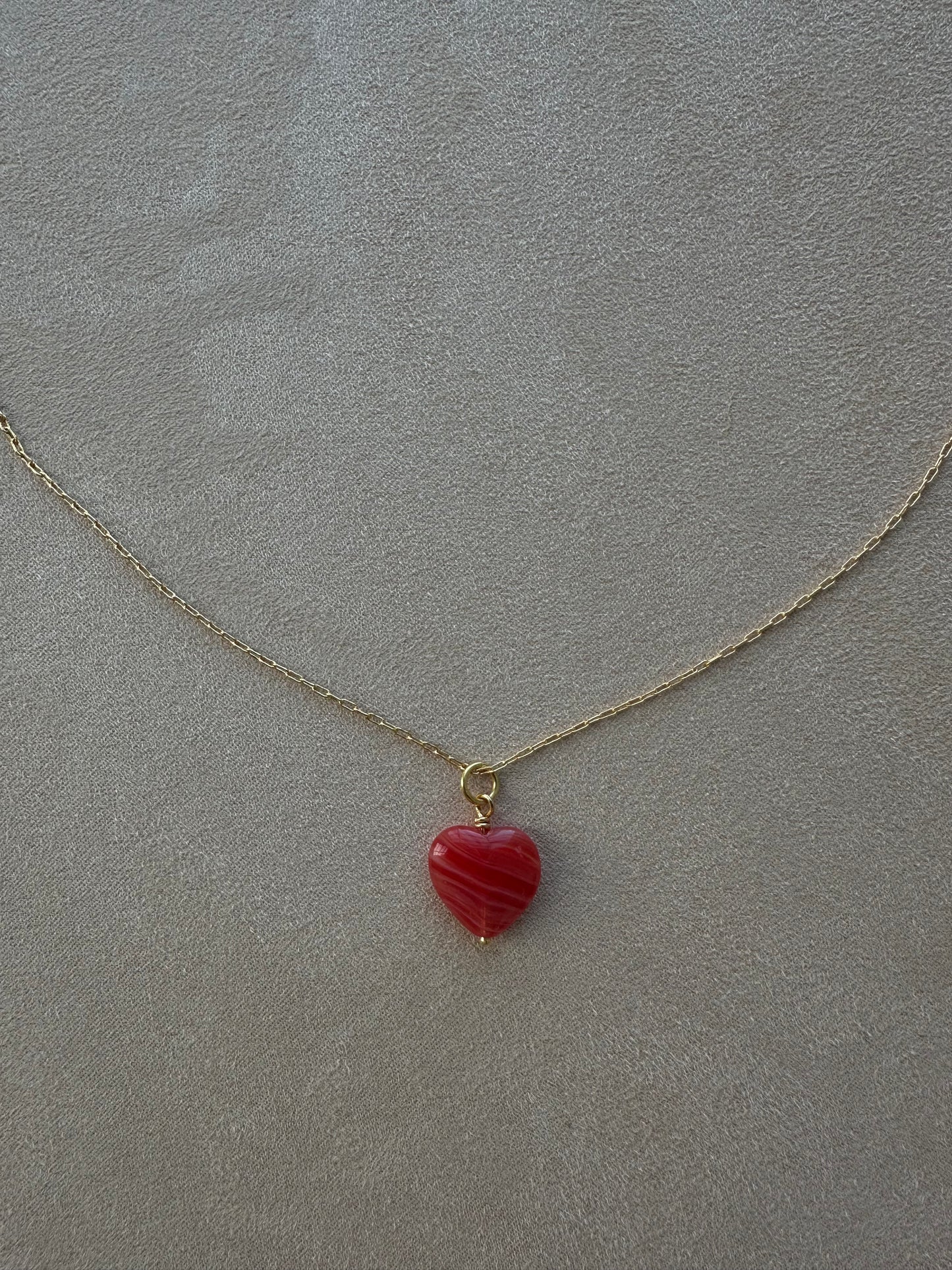 French Grande Heart Pendant