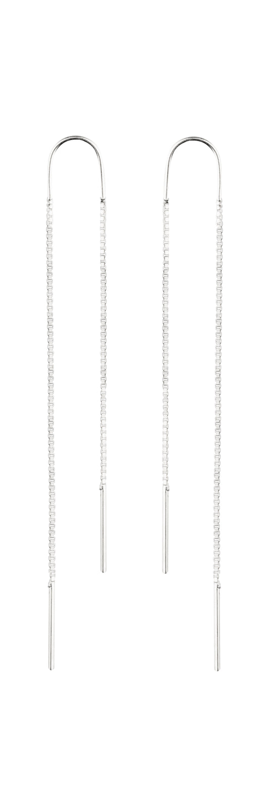 Double Chain Earrings "Long"