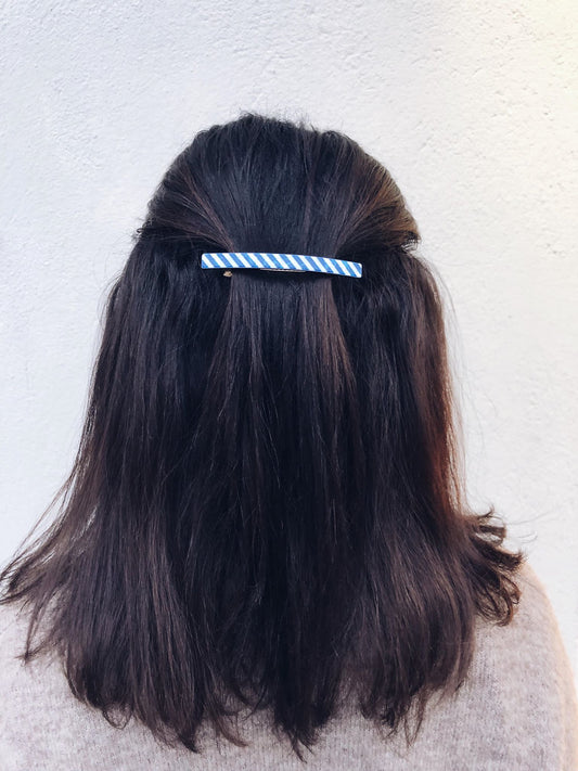 Mini Frenchie Stripe Clip