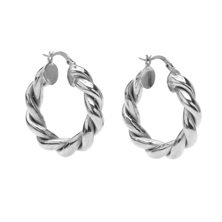 Lara Polished Hoops