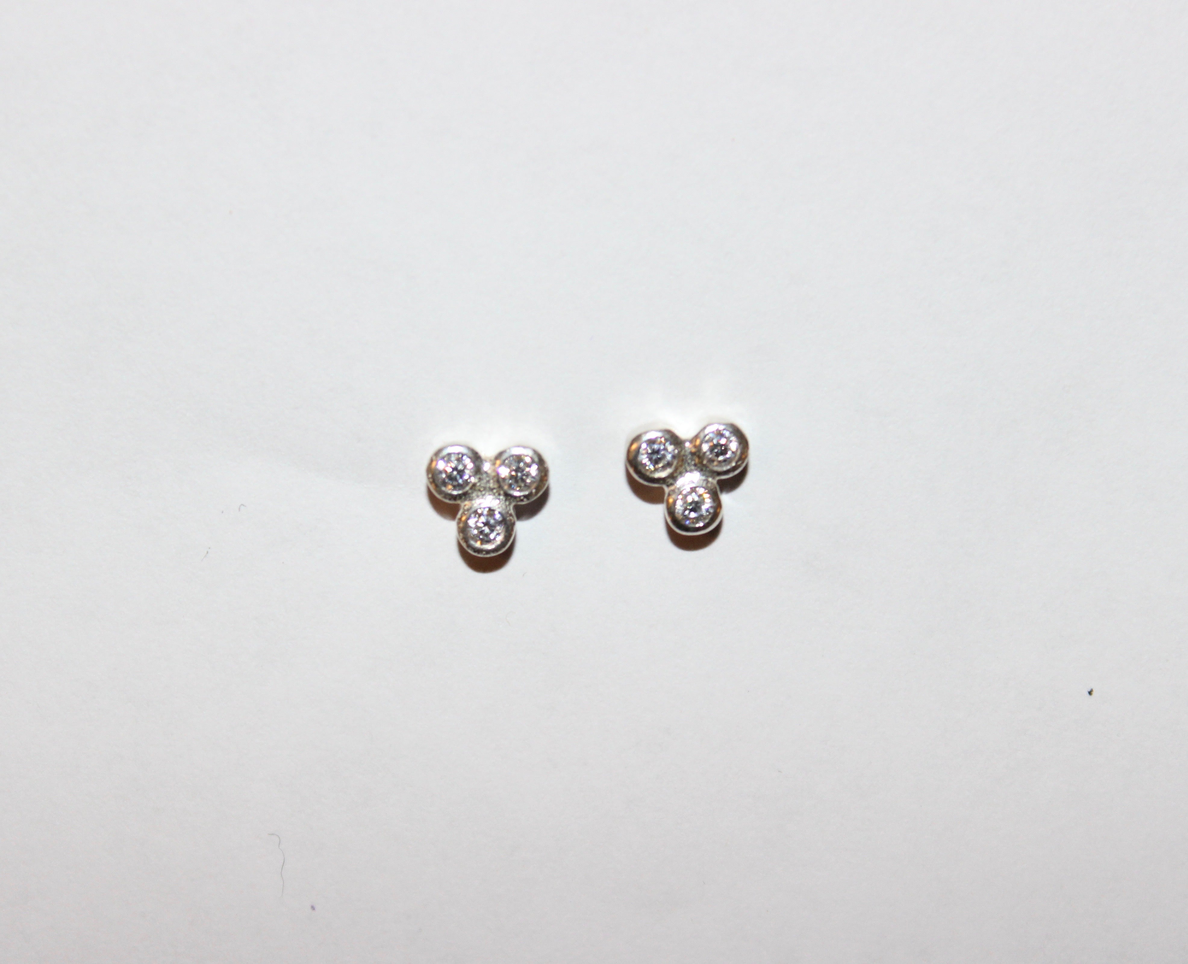 Triangle Crystal Studs