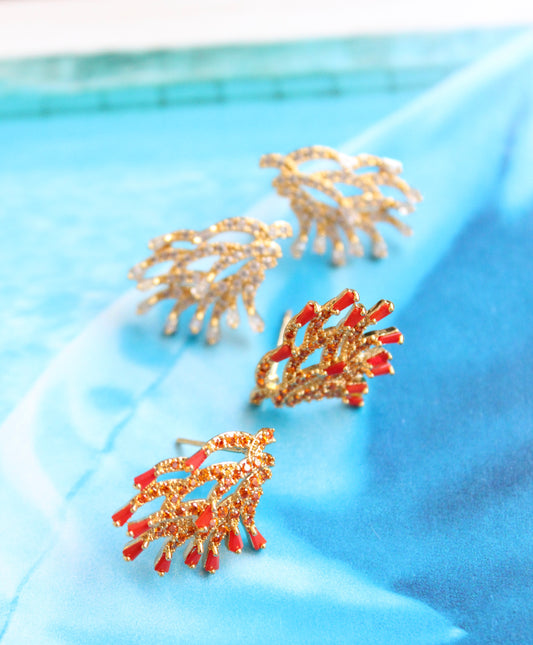 Coral Studs