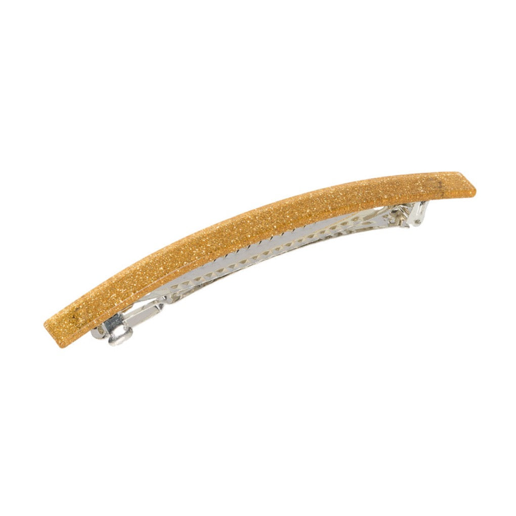 PICO Frenchie Hair Clip Gold Glitter
