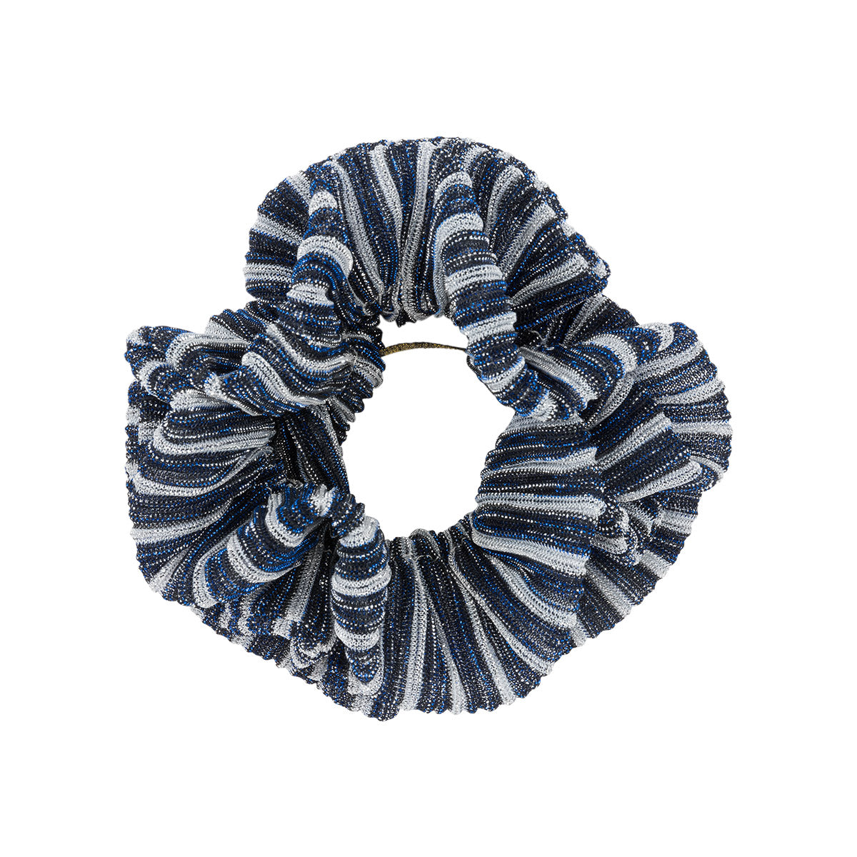 Metallic Scrunchie Stripe