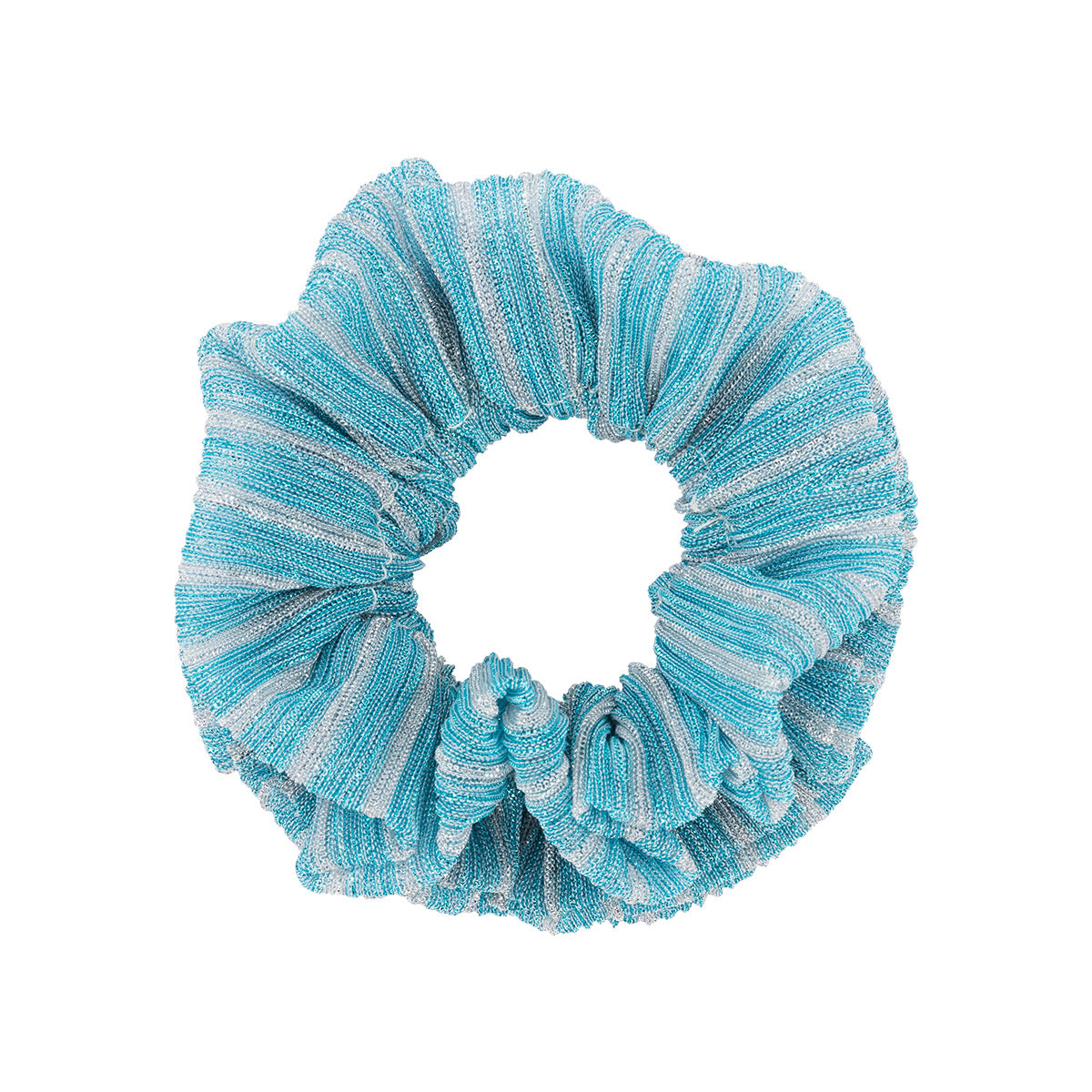 Metallic Scrunchie Stripe