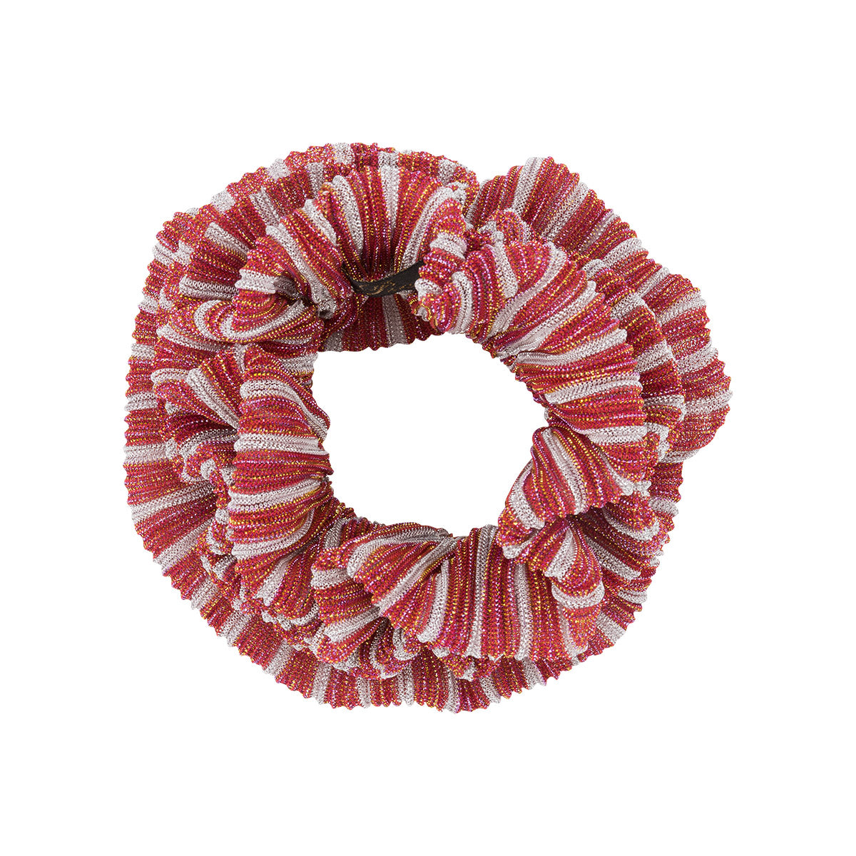 Metallic Scrunchie Stripe