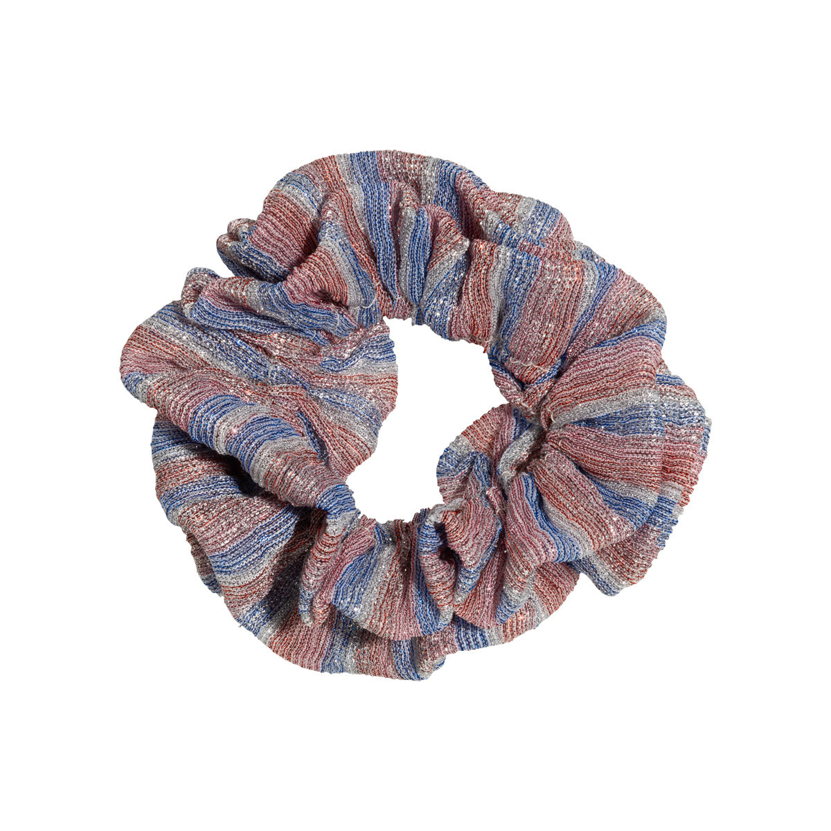 Metallic Scrunchie Stripe