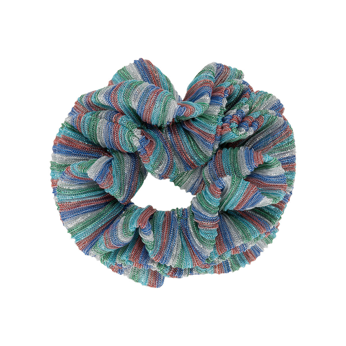 Metallic Scrunchie Stripe