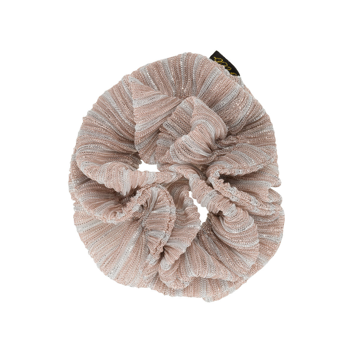 Metallic Scrunchie Stripe