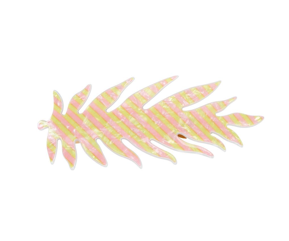 Leafy Stripe Clip