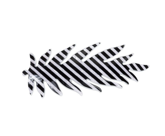 Leafy Stripe Clip