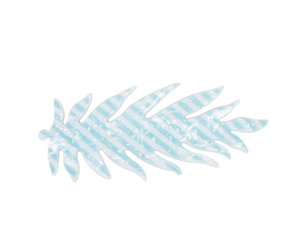 Leafy Stripe Clip