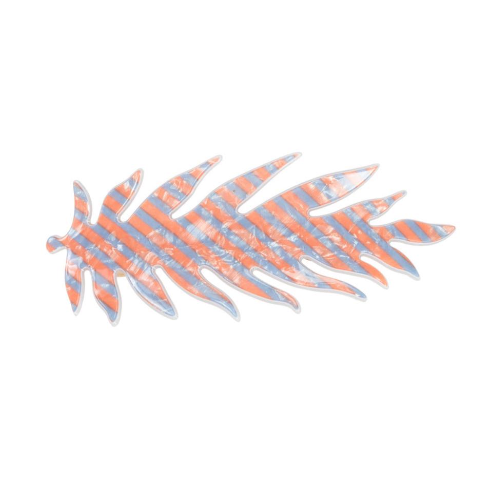 Leafy Stripe Clip