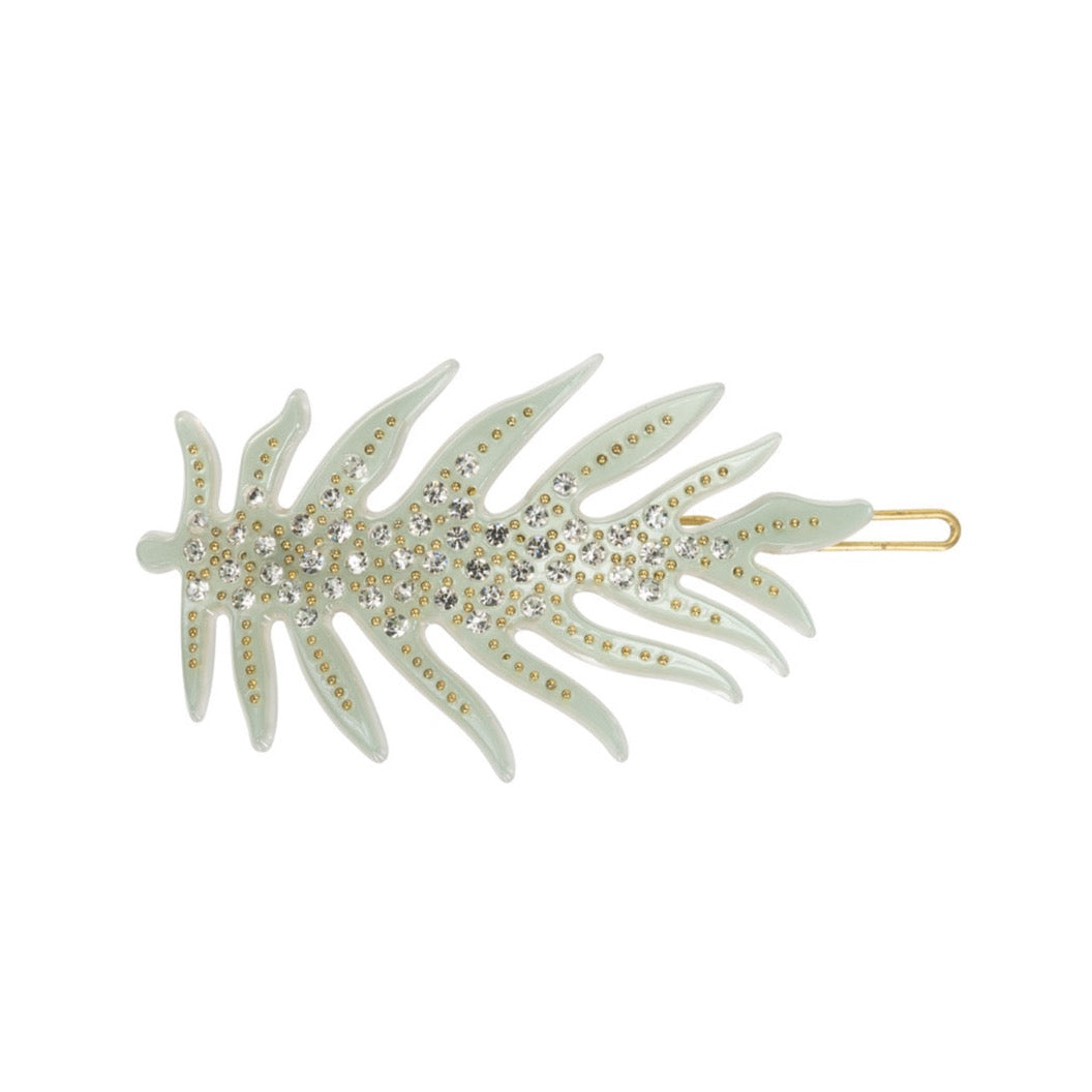 Leaf Diamond Hair Pin