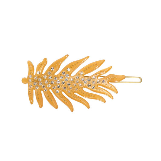 Leaf Diamond Hair Pin