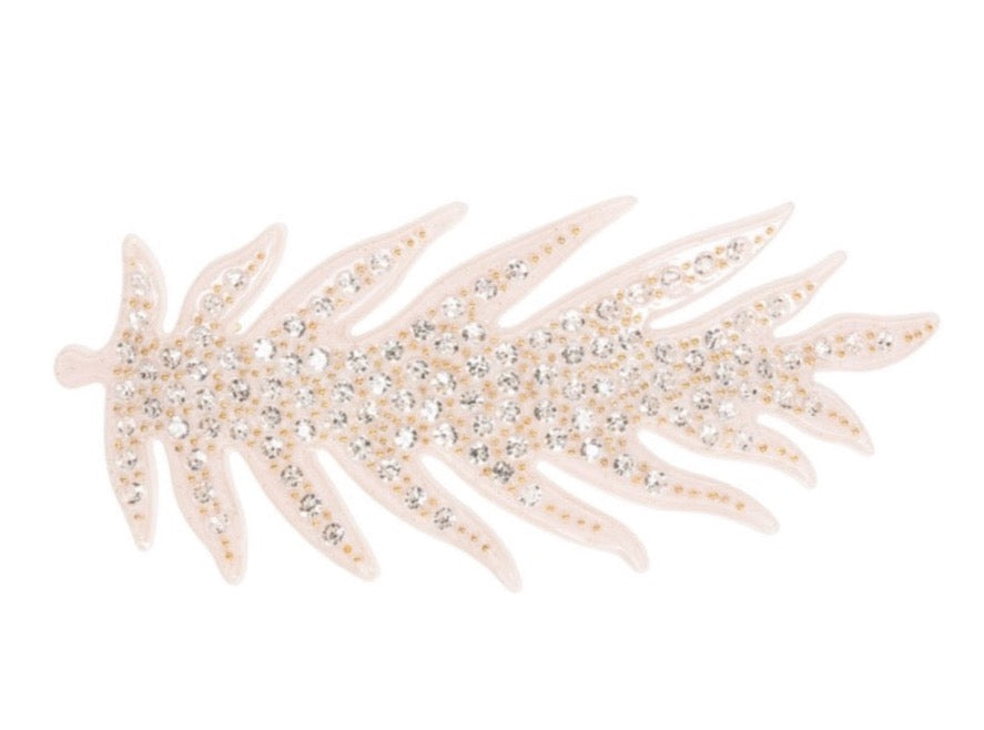 Leafy Diamond Clip