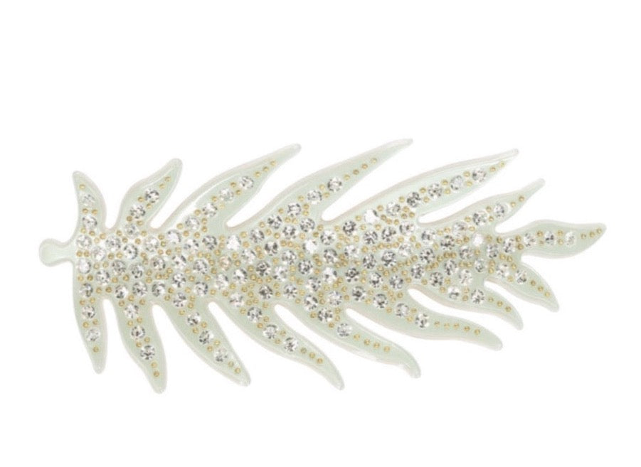Leafy Diamond Clip