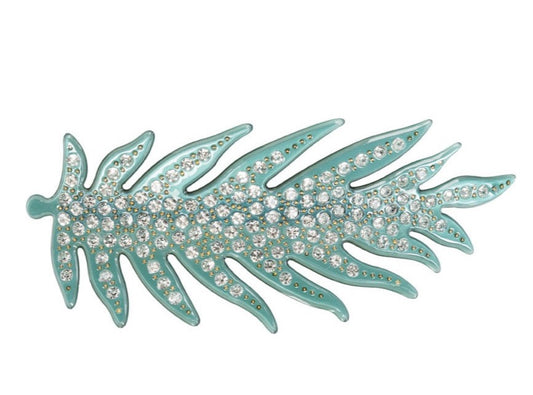 Leafy Diamond Clip