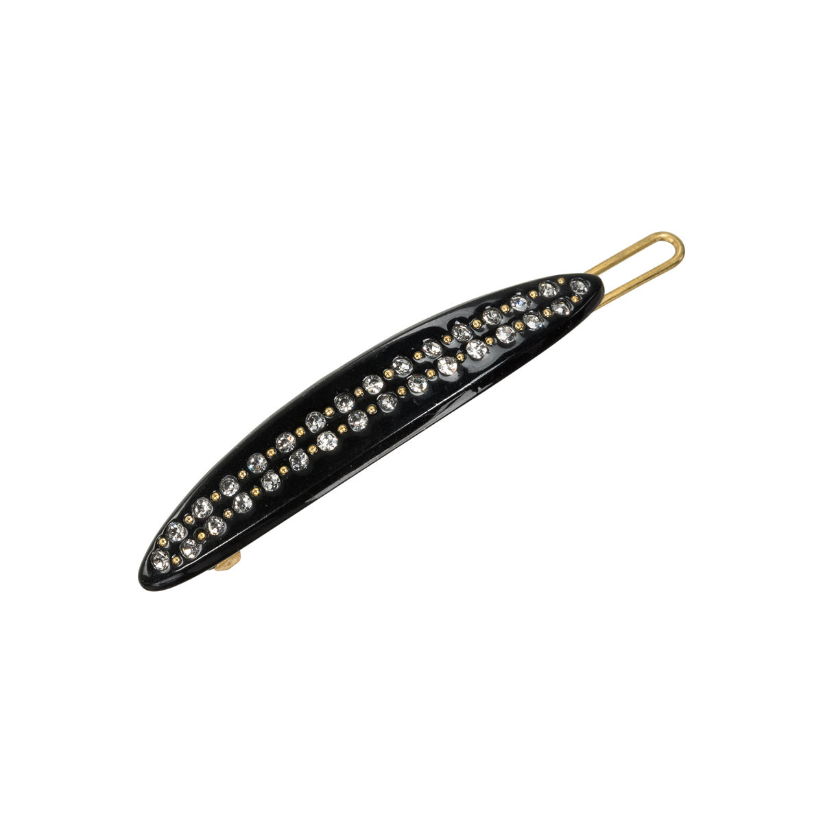 Petite Aval Crystal Hair Clip